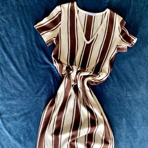 Zara Cotton woven summer dress M